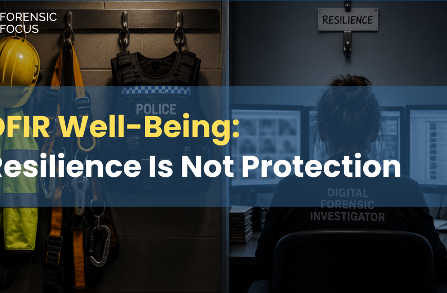 A Stab Vest Is Protection. DFIR “Resilience” Is Not.