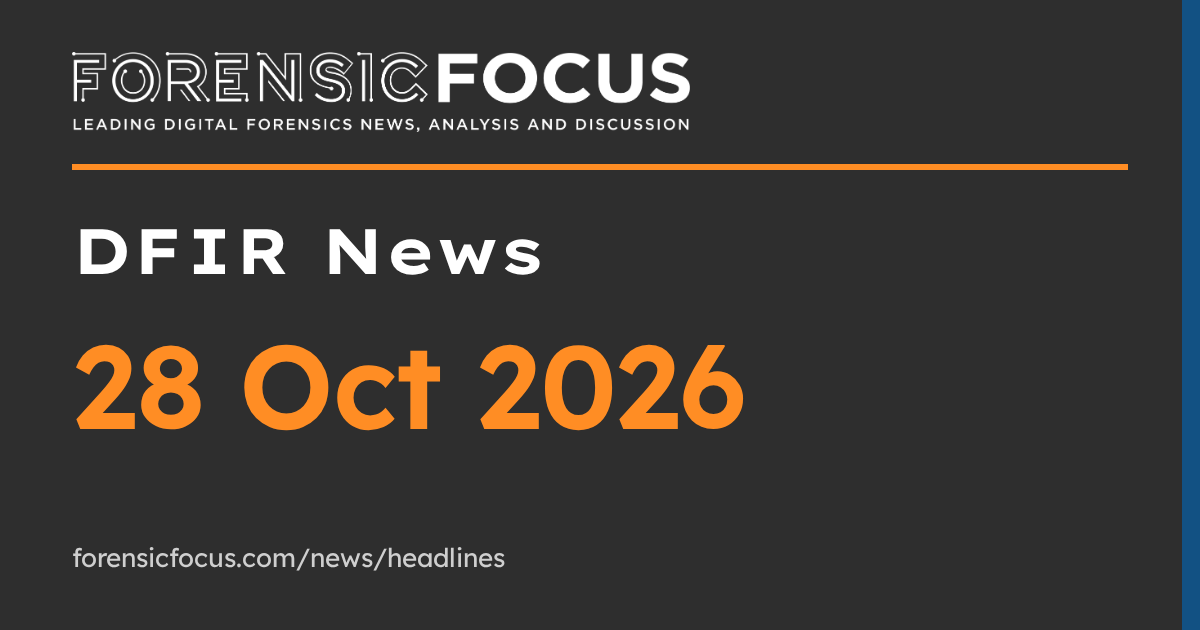 DFIR News, 28 Oct 2026