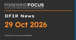 DFIR News, 29 Oct 2026